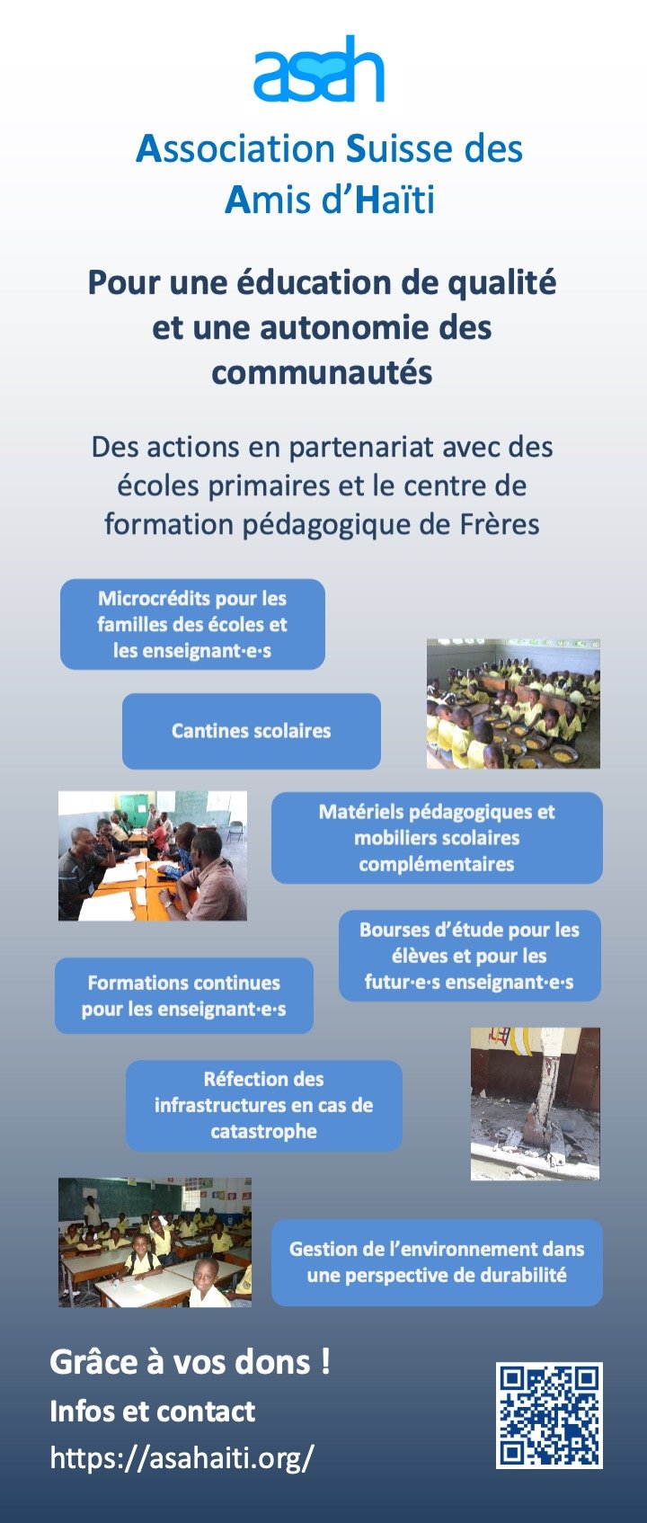 Flyer de l'ASAH